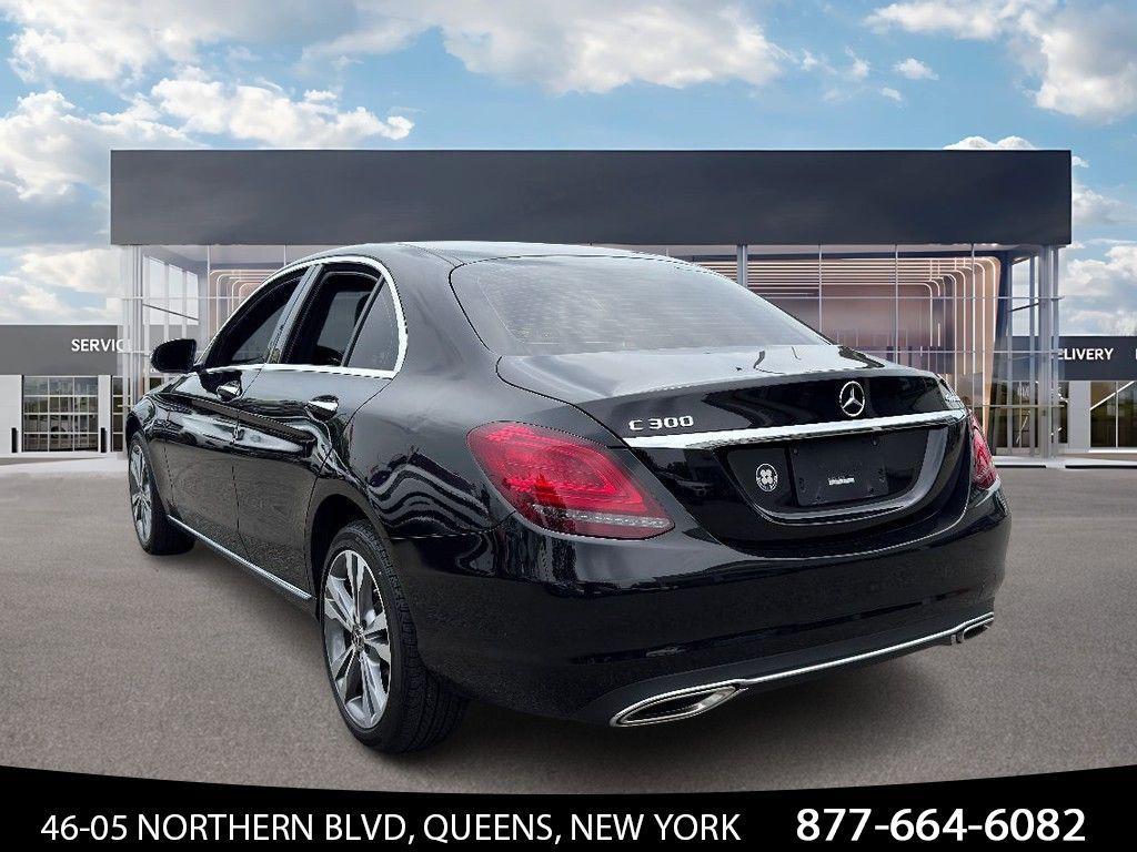 used 2021 Mercedes-Benz C-Class car, priced at $26,000