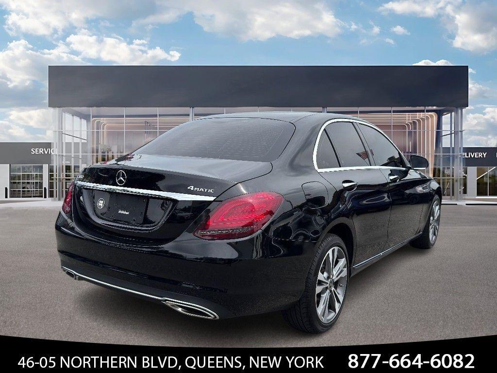 used 2021 Mercedes-Benz C-Class car, priced at $26,000