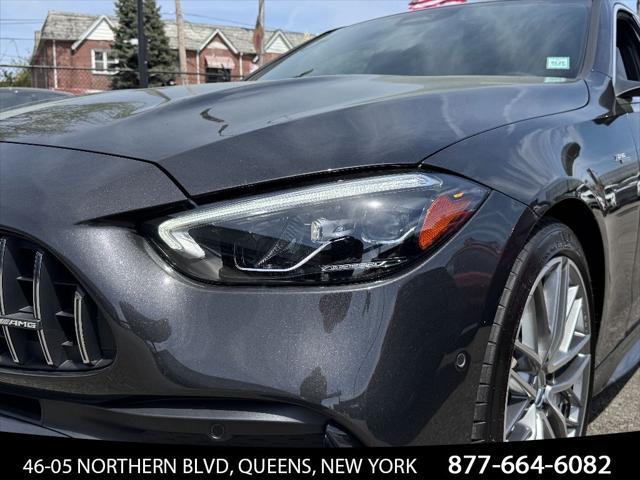 used 2024 Mercedes-Benz AMG C 43 car, priced at $42,500