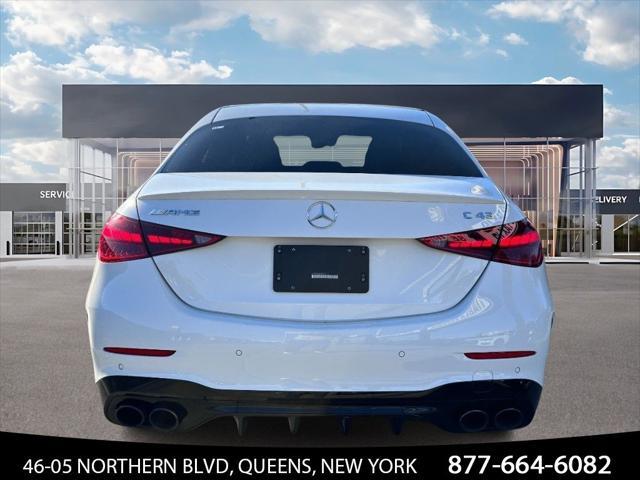 used 2023 Mercedes-Benz AMG C 43 car, priced at $39,500