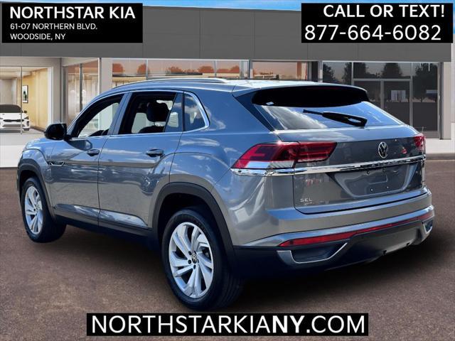 used 2021 Volkswagen Atlas Cross Sport car, priced at $23,495