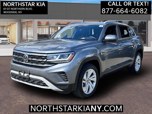 used 2021 Volkswagen Atlas Cross Sport car, priced at $23,495