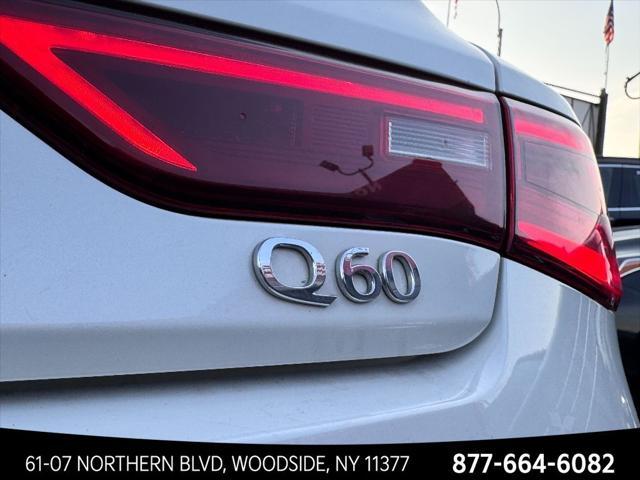 used 2021 INFINITI Q60 car, priced at $29,500