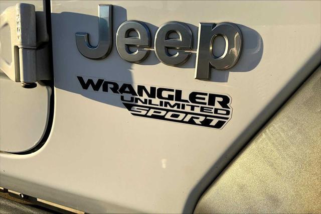 used 2018 Jeep Wrangler Unlimited car, priced at $21,206