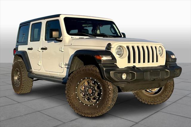 used 2018 Jeep Wrangler Unlimited car, priced at $21,206