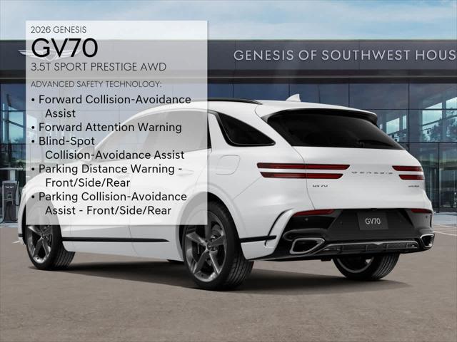 new 2026 Genesis GV70 car, priced at $72,035