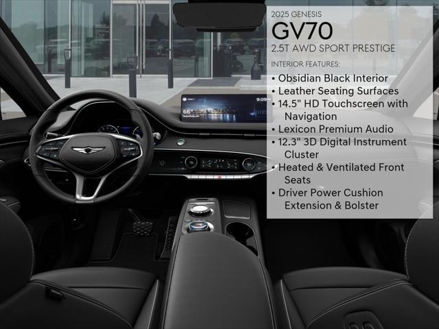 new 2025 Genesis GV70 car, priced at $59,940