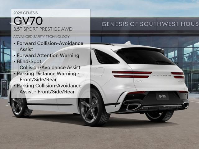 new 2026 Genesis GV70 car, priced at $72,715