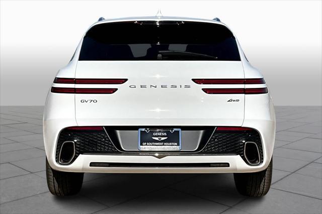 new 2025 Genesis GV70 car, priced at $50,365