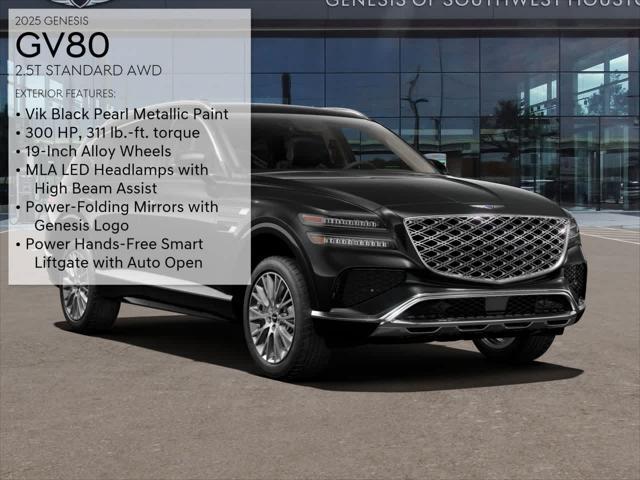 new 2025 Genesis GV80 car, priced at $61,055