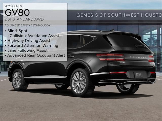 new 2025 Genesis GV80 car, priced at $61,055