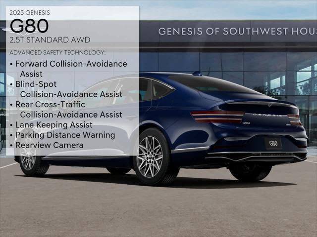 new 2025 Genesis G80 car, priced at $59,440
