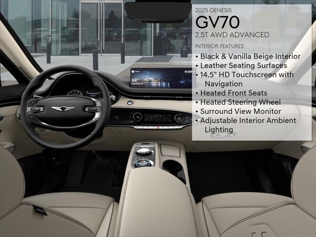 new 2025 Genesis GV70 car, priced at $54,589