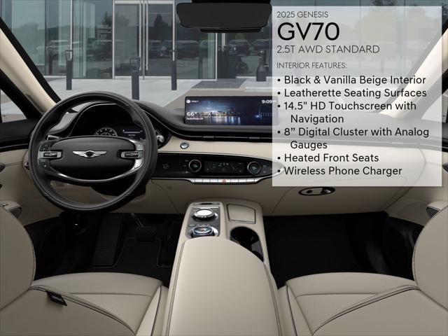 new 2025 Genesis GV70 car, priced at $48,490