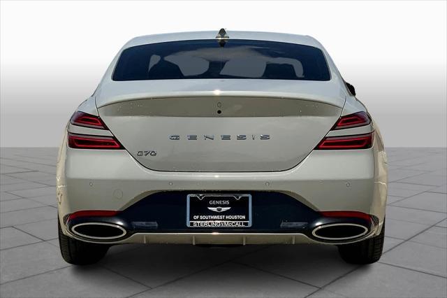 new 2024 Genesis G70 car, priced at $41,999