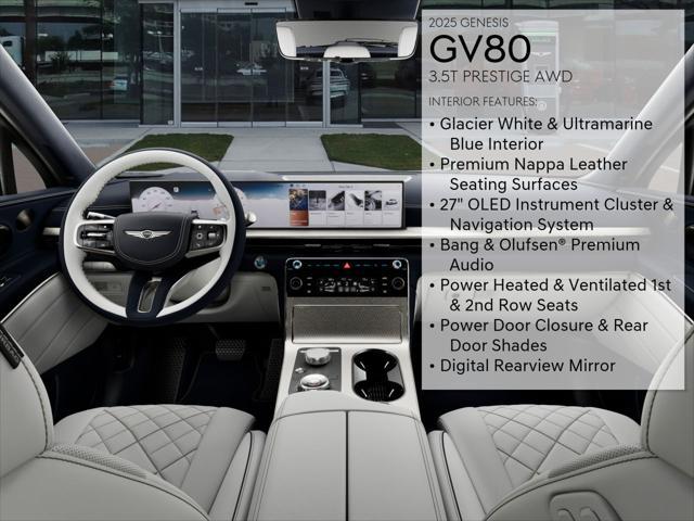 new 2025 Genesis GV80 car, priced at $82,620