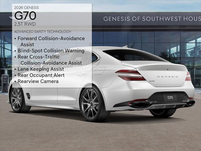 new 2026 Genesis G70 car, priced at $45,040