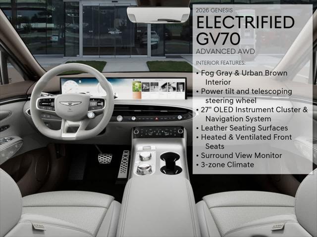 new 2026 Genesis Electrified GV70 car, priced at $71,820
