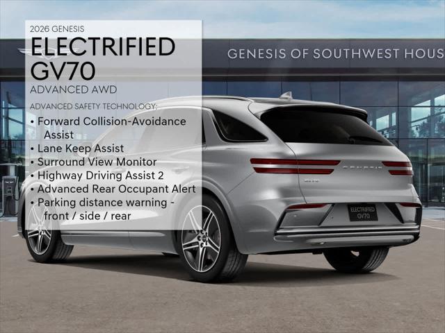 new 2026 Genesis Electrified GV70 car, priced at $71,820