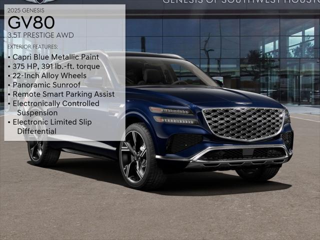 new 2025 Genesis GV80 car, priced at $82,755