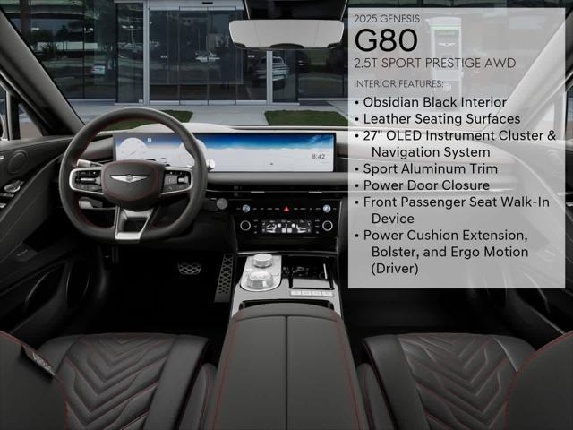 new 2025 Genesis G80 car, priced at $70,720