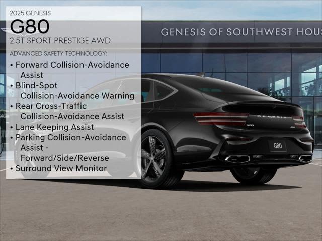 new 2025 Genesis G80 car, priced at $70,720