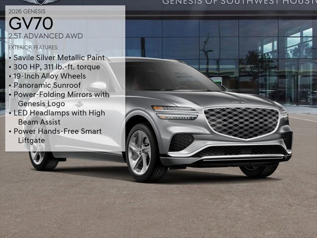 new 2026 Genesis GV70 car, priced at $57,910