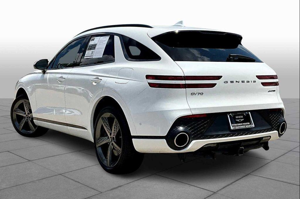 used 2025 Genesis GV70 car, priced at $53,278