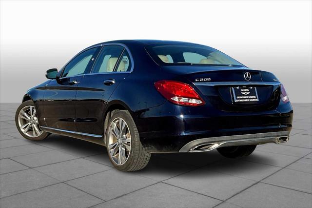 used 2015 Mercedes-Benz C-Class car, priced at $15,741