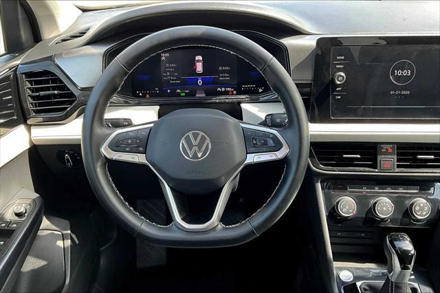 used 2025 Volkswagen Taos car, priced at $23,859