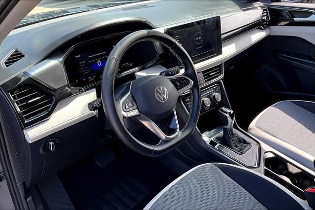 used 2025 Volkswagen Taos car, priced at $23,859