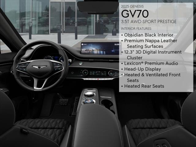 new 2025 Genesis GV70 car, priced at $70,839