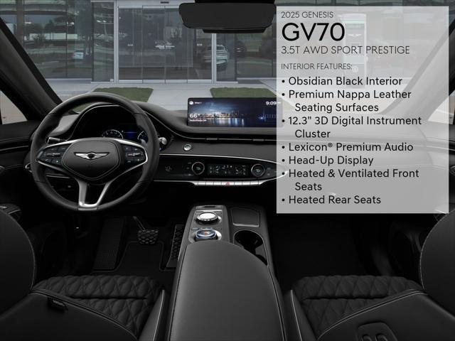 new 2025 Genesis GV70 car, priced at $70,839