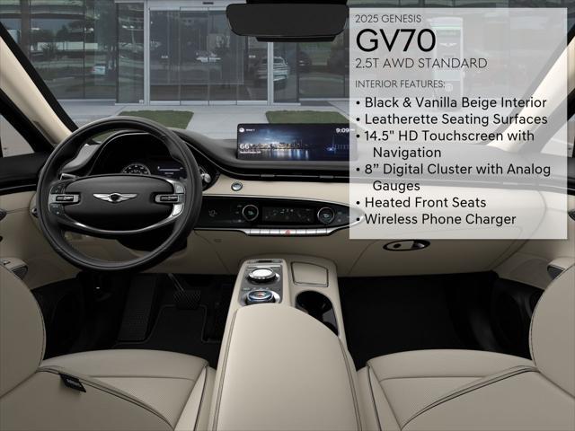 new 2025 Genesis GV70 car, priced at $48,610