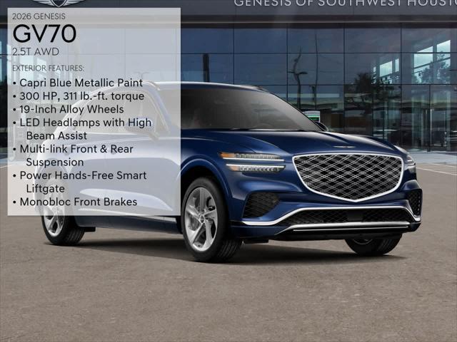 new 2026 Genesis GV70 car, priced at $50,375