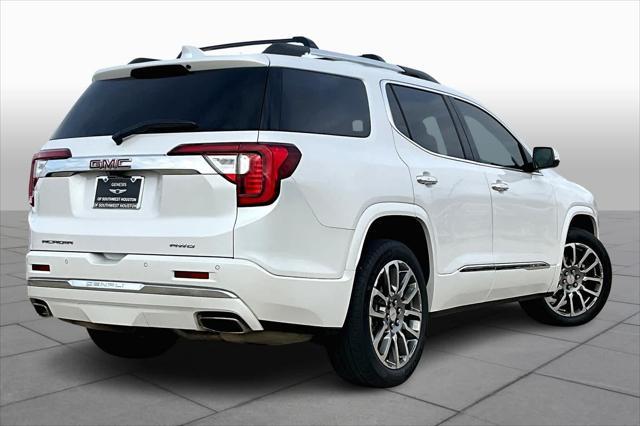 used 2021 GMC Acadia car, priced at $29,623