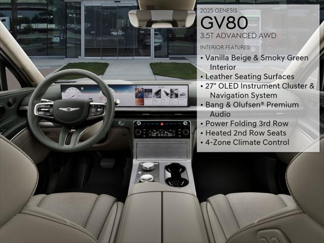 new 2025 Genesis GV80 car, priced at $77,260