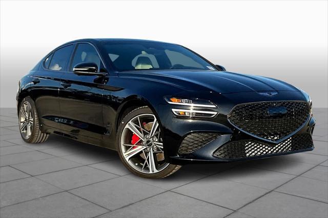 new 2025 Genesis G70 car, priced at $56,955