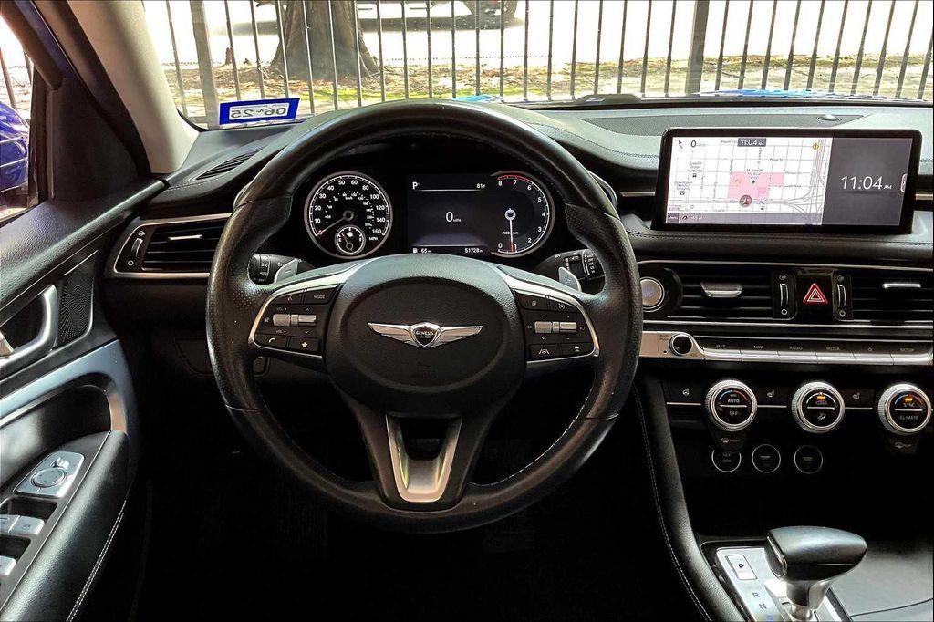 used 2022 Genesis G70 car, priced at $26,512