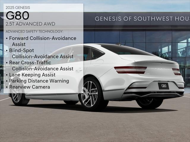 new 2025 Genesis G80 car, priced at $64,215