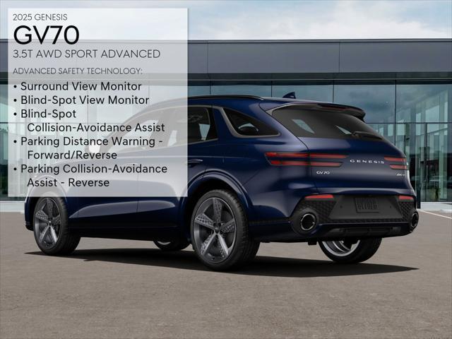 new 2025 Genesis GV70 car, priced at $67,710