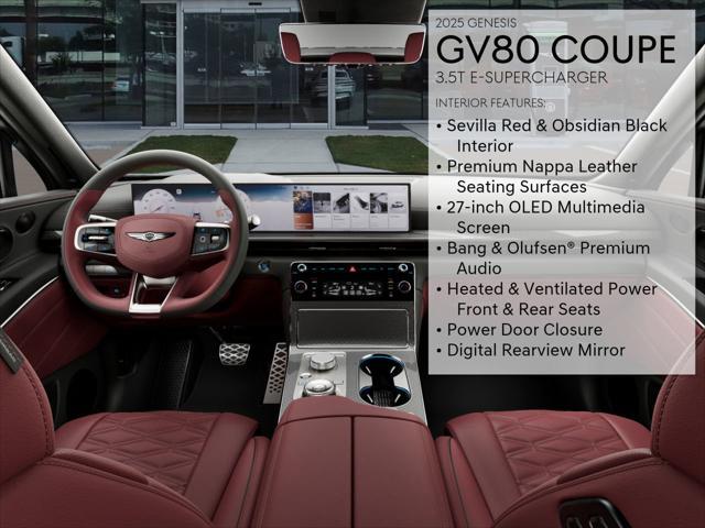 new 2025 Genesis GV80 Coupe car, priced at $88,585