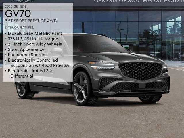 new 2026 Genesis GV70 car, priced at $72,515