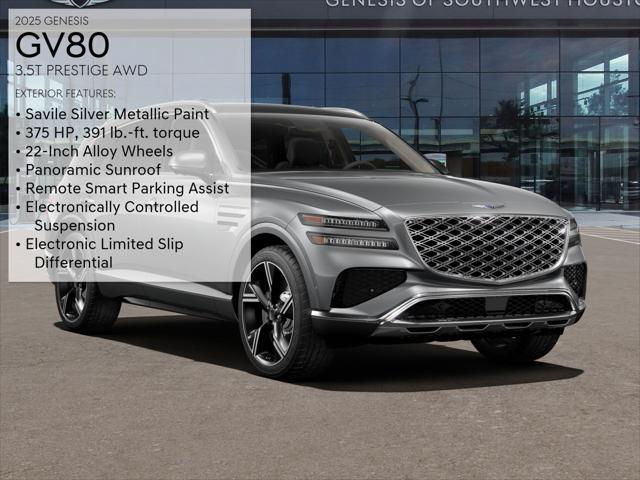 new 2025 Genesis GV80 car, priced at $82,584