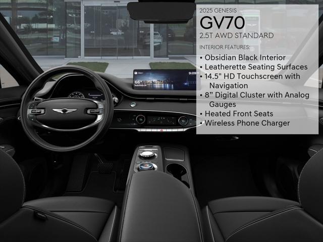 new 2025 Genesis GV70 car, priced at $49,225