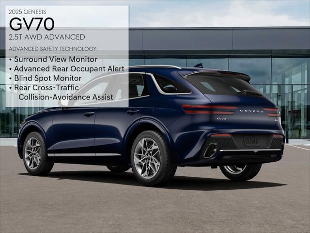 new 2025 Genesis GV70 car, priced at $54,395