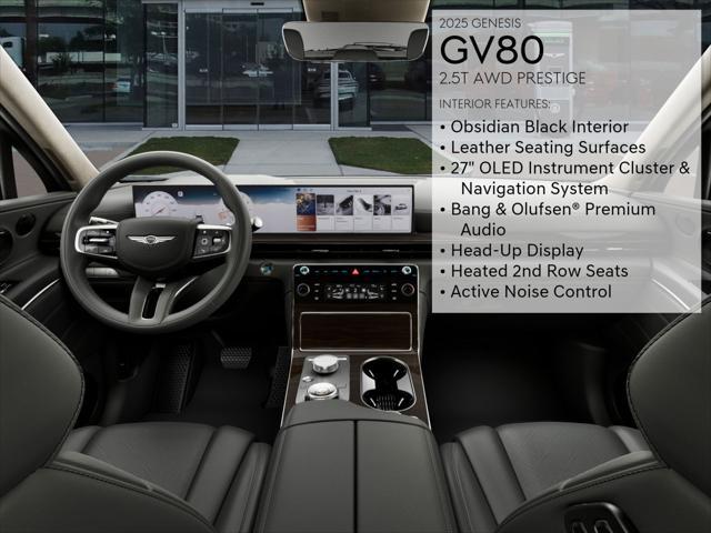 new 2025 Genesis GV80 car, priced at $73,794