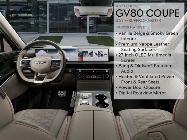 new 2025 Genesis GV80 Coupe car, priced at $87,850