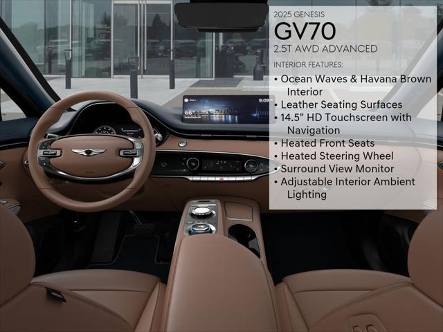 new 2025 Genesis GV70 car, priced at $54,015