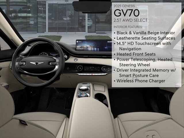 new 2025 Genesis GV70 car, priced at $51,105